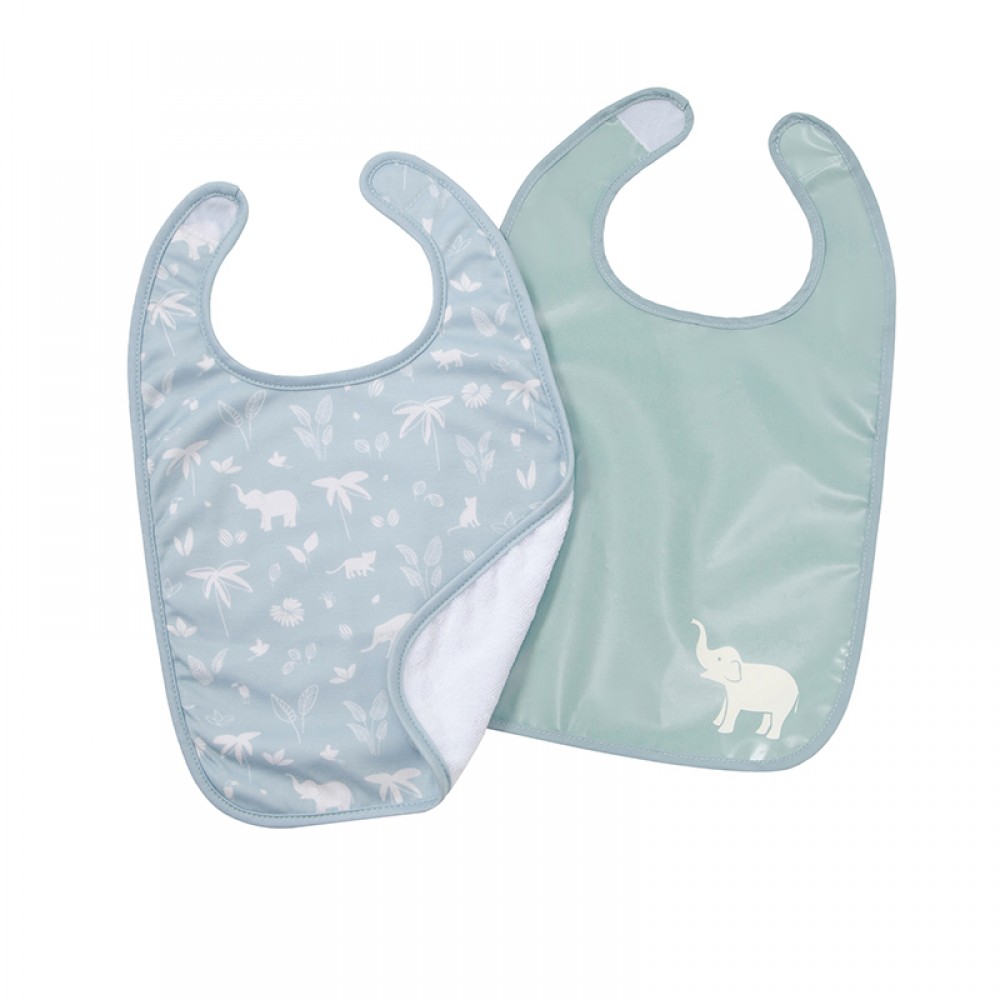 Baby To Love Σετ 2 σαλιάρες/ποδιές – Green Tropic (BTL304065) Baby To Love Σετ 2 σαλιάρες/ποδιές – Green Tropic (BTL304065)