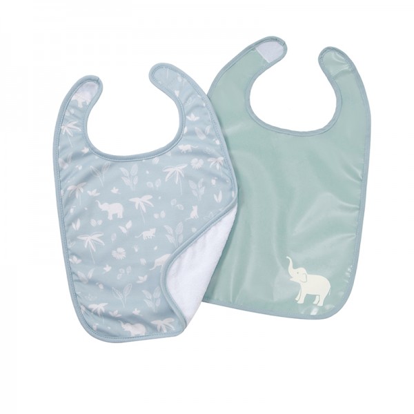 Baby To Love Σετ 2 σαλιάρες/ποδιές – Green Tropic (BTL304065) Baby To Love Σετ 2 σαλιάρες/ποδιές – Green Tropic (BTL304065)