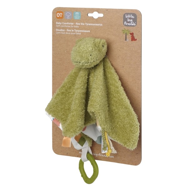 Baby to Love Μαλακό Νάνι/Πανάκι Παρηγοριάς Dino (BTL305055)