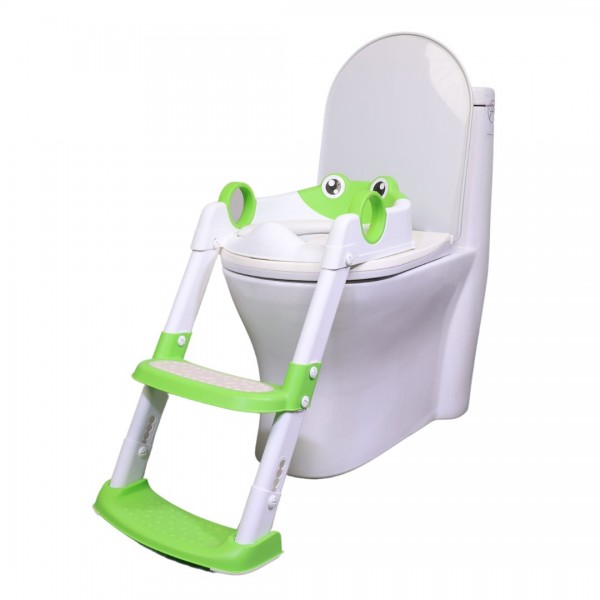Babywise Εκπαιδευτική Σκαλιέρα Τουαλέτας – Green Frog (BW033) Babywise Εκπαιδευτική Σκαλιέρα Τουαλέτας – Green Frog (BW033)