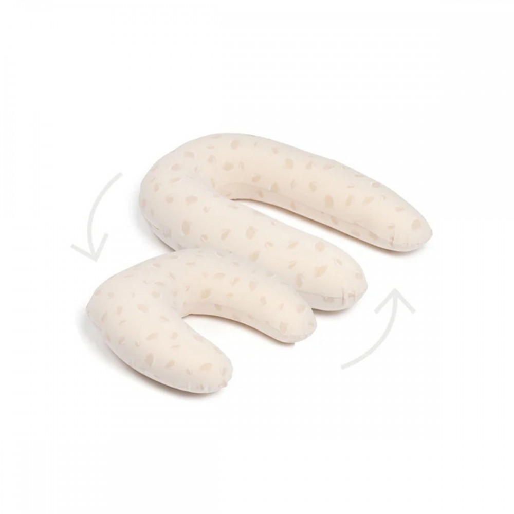 Doomoo Μετατρεπόμενο Μαξιλάρι θηλασμού Twisty Petals Latte (DMTWPL)