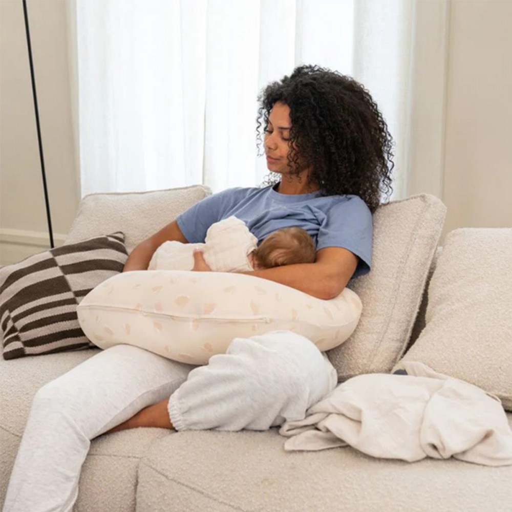 Doomoo Μετατρεπόμενο Μαξιλάρι θηλασμού Twisty Petals Latte (DMTWPL)