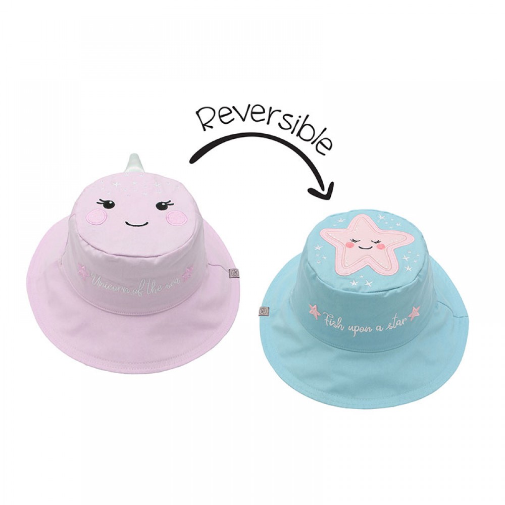Flapjackkids Καπέλο Διπλής Όψης UPF 50+ Narwhal - Starfish (FJKSH808) Flapjackkids Καπέλο Διπλής Όψης UPF 50+ Narwhal - Starfish (FJKSH808)