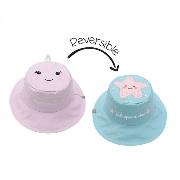 Flapjackkids Καπέλο Διπλής Όψης UPF 50+ Narwhal - Starfish (FJKSH808) Flapjackkids Καπέλο Διπλής Όψης UPF 50+ Narwhal - Starfish (FJKSH808)