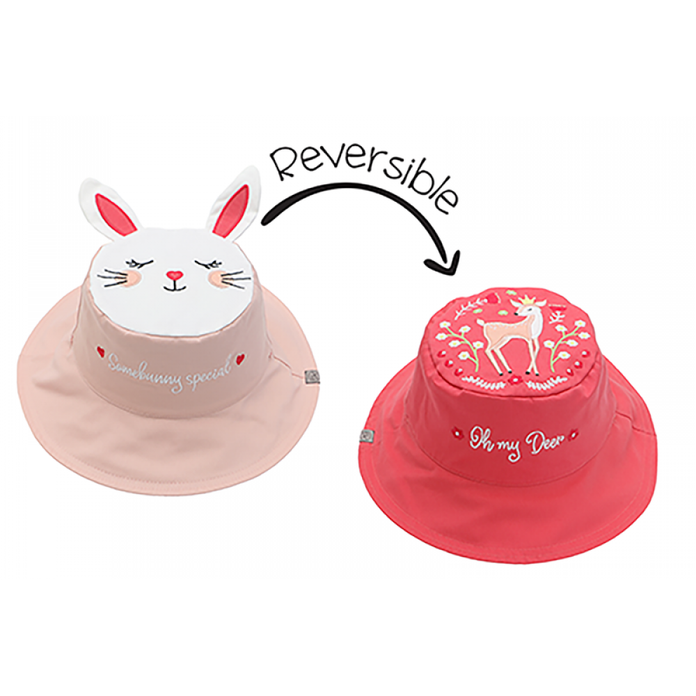 Flapjackkids Καπέλο Διπλής Όψης UPF 50+ – Bunny - Deer (FJKSH81) Flapjackkids Καπέλο Διπλής Όψης UPF 50+ – Bunny - Deer (FJKSH81)