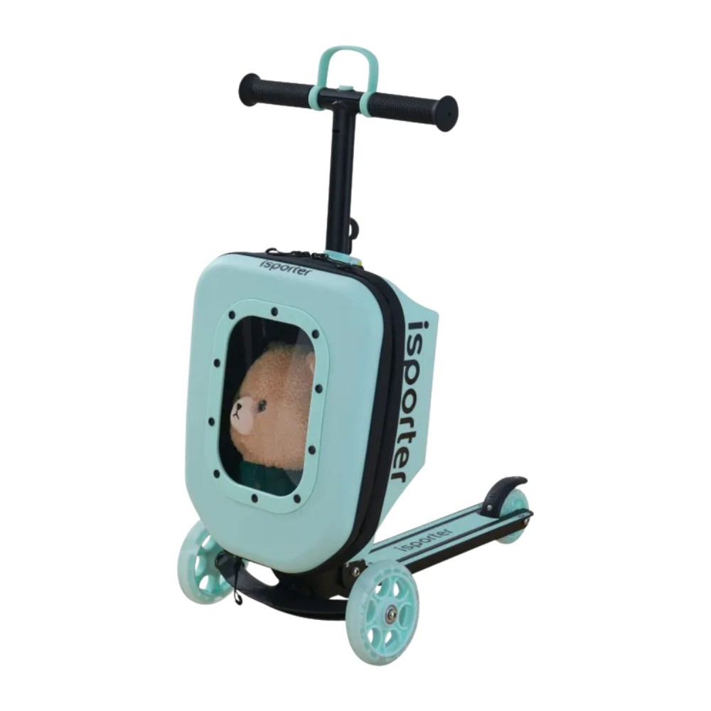 Abo Παιδικό πατίνι με αποσκευή iSporter Μέντα (K3 -mint)