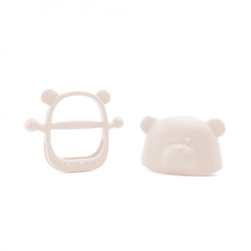 Kidnort Μασητικό Σιλικόνης Glitre Beige (KID000031) Kidnort Μασητικό Σιλικόνης Glitre Beige (KID000031)