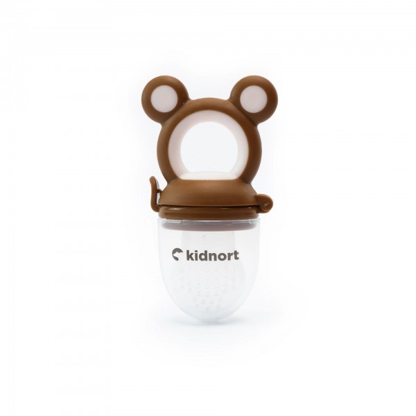 Kidnort Τροφοδότης Σιλικόνης 2in1 Tannleke Brown (KID000040) Kidnort Τροφοδότης Σιλικόνης 2in1 Tannleke Brown (KID000040)