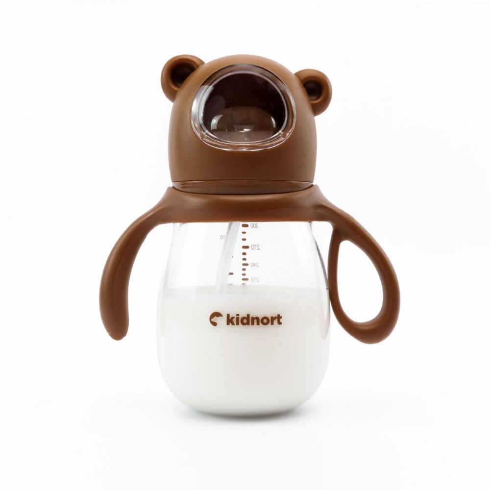 Kidnort Μπιμπερό Jordbaer 300ml Brown (KID000043) Kidnort Μπιμπερό Jordbaer 300ml Brown (KID000043)