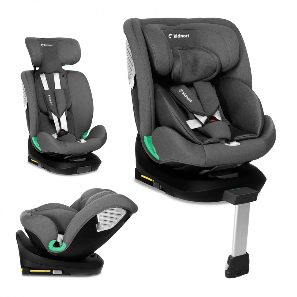 Kidnort Κάθισμα Αυτοκινήτου Radjur with Leg i-Size Grey (KNFOT000002) Kidnort Κάθισμα Αυτοκινήτου Radjur with Leg i-Size Grey (KNFOT000002)