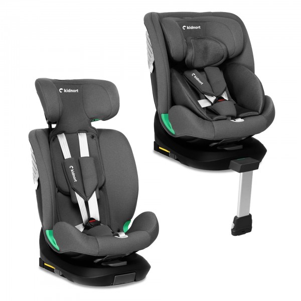Kidnort Κάθισμα Αυτοκινήτου Radjur with Leg i-Size Grey (KNFOT000002) Kidnort Κάθισμα Αυτοκινήτου Radjur with Leg i-Size Grey (KNFOT000002)
