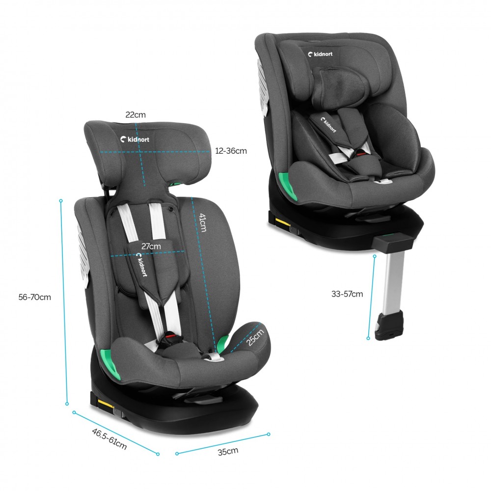 Kidnort Κάθισμα Αυτοκινήτου Radjur with top tether i-Size Grey (KNFOT000005) Kidnort Κάθισμα Αυτοκινήτου Radjur with top tether i-Size Grey (KNFOT000005)