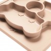 Kidnort Δίσκος Σιλικόνης με χωρίσματα Retter Beige (KNSIL000002) Kidnort Δίσκος Σιλικόνης με χωρίσματα Retter Beige (KNSIL000002)