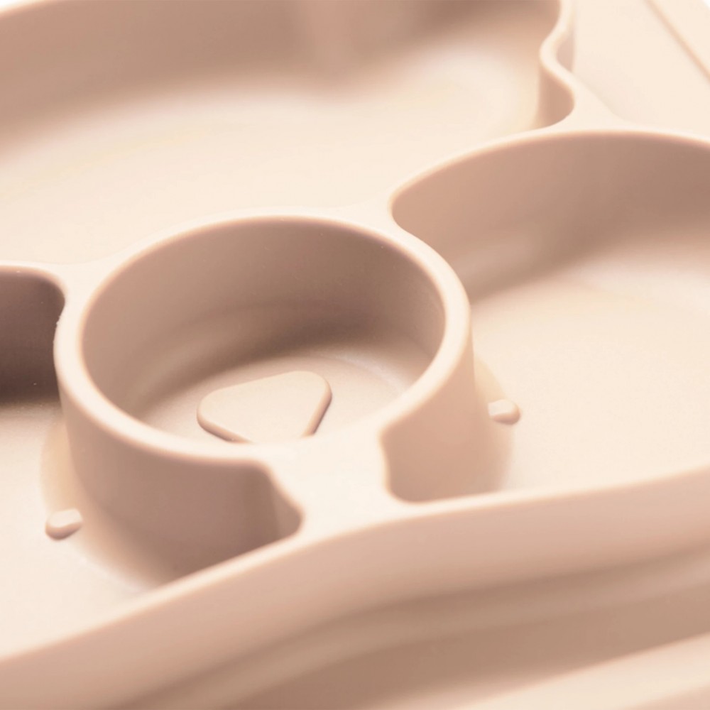 Kidnort Δίσκος Σιλικόνης με χωρίσματα Retter Beige (KNSIL000002) Kidnort Δίσκος Σιλικόνης με χωρίσματα Retter Beige (KNSIL000002)