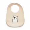 Kidnort Σαλιάρα Σιλικόνης Retter Mjolk Beige (KNSIL000010) Kidnort Σαλιάρα Σιλικόνης Retter Mjolk Beige (KNSIL000010)