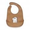 Kidnort Σαλιάρα Σιλικόνης Retter Mjolk Brown (KNSIL000009) Kidnort Σαλιάρα Σιλικόνης Retter Mjolk Brown (KNSIL000009)