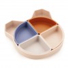 Kidnort Πιάτο σιλικόνης Retter Beige με 4 αποσπόμενα μπολάκια 4in1 (KNSIL000019) Kidnort Πιάτο σιλικόνης Retter Beige με 4 αποσπόμενα μπολάκια 4in1 (KNSIL000019)