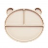 Kidnort Σιλικονούχο πιατάκι με 3 χωρίσματα Retter Mjölk Beige (KNSIL000028) Kidnort Σιλικονούχο πιατάκι με 3 χωρίσματα Retter Mjölk Beige (KNSIL000028)