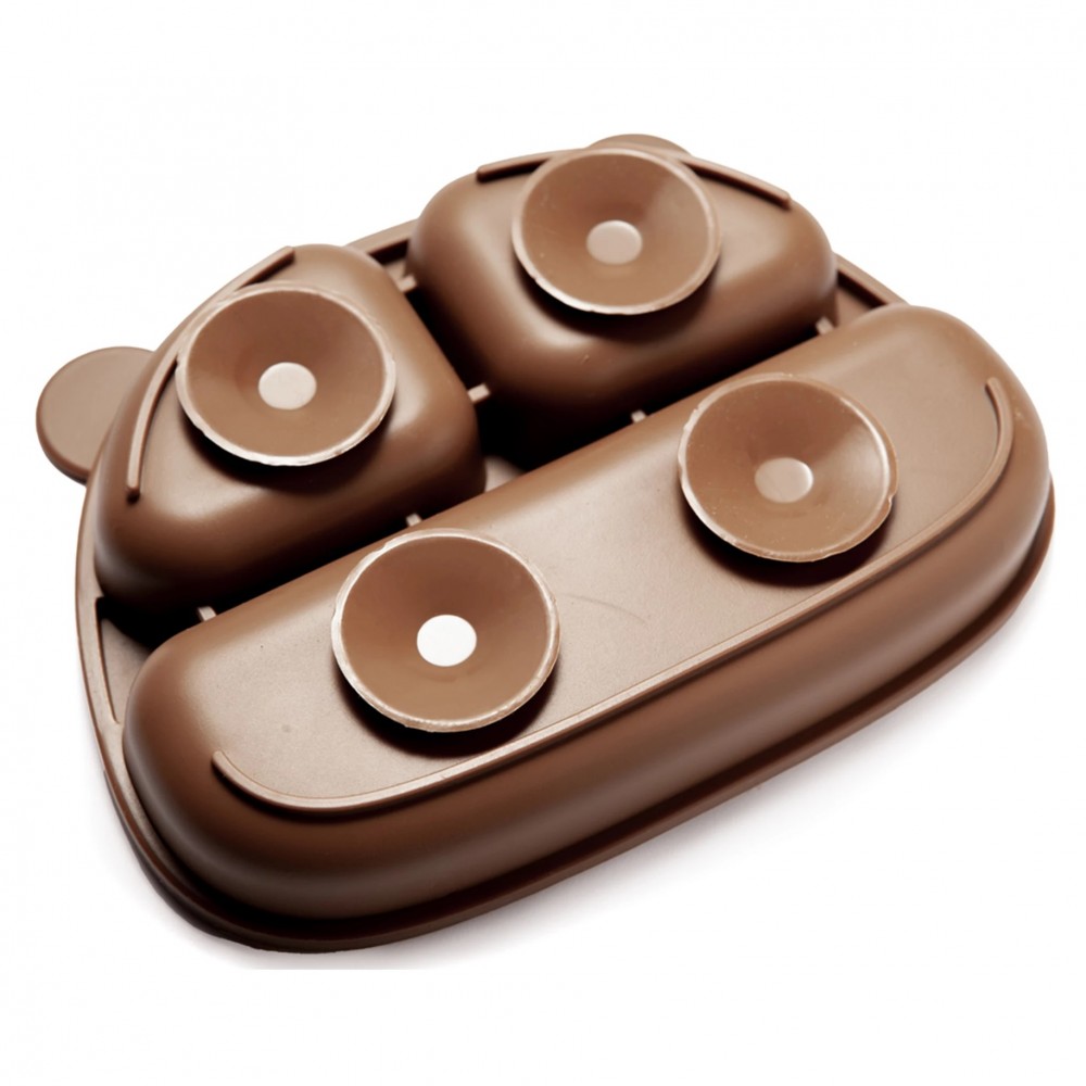 Kidnort Πιάτο Σιλικόνης με Χωρίσματα Bear Retter Mjolk Brown (KNSIL000031) Kidnort Πιάτο Σιλικόνης με Χωρίσματα Bear Retter Mjolk Brown (KNSIL000031)