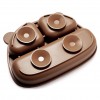 Kidnort Πιάτο Σιλικόνης με Χωρίσματα Bear Retter Mjolk Brown (KNSIL000031) Kidnort Πιάτο Σιλικόνης με Χωρίσματα Bear Retter Mjolk Brown (KNSIL000031)