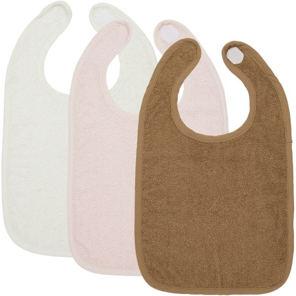 Meyco – Σετ 3 Βαμβακερές Σαλιάρες Offwhite/Soft Pink/Toffee (MEY-611381) Meyco – Σετ 3 Βαμβακερές Σαλιάρες Offwhite/Soft Pink/Toffee (MEY-611381)
