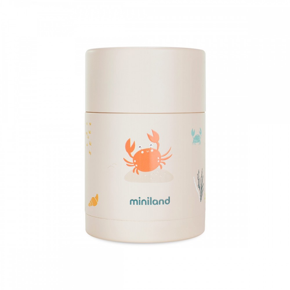 Miniland Θερμός Φαγητού Ocean Crab 600ml (ML89642)