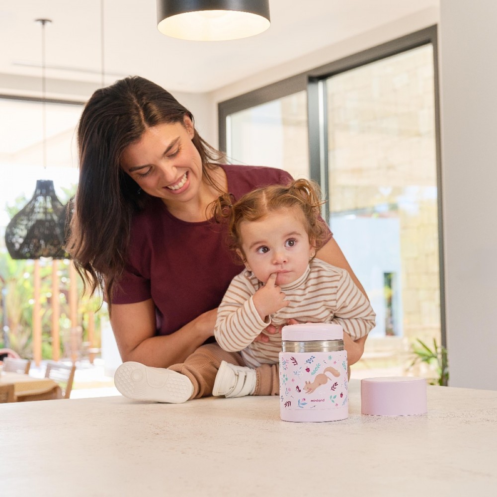 Miniland Θερμός Φαγητού Squirrel (ML89736)