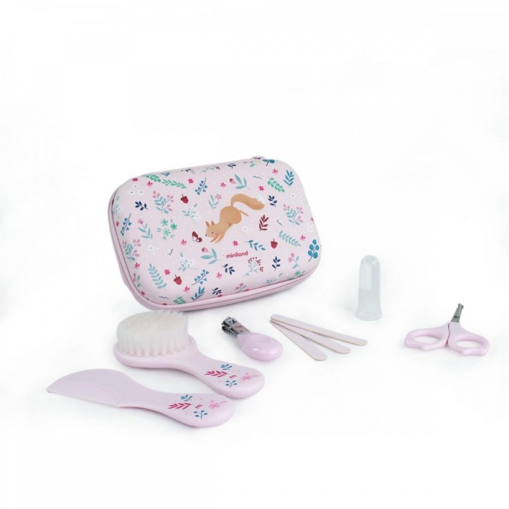 Miniland Σετ Βρεφικής Περιποίησης Bear Pink (ML89745)