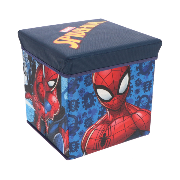 Noxxiez: Αναδιπλούμενο Κουτί Αποθήκευσης - Spiderman (NX-SB605) Noxxiez: Αναδιπλούμενο Κουτί Αποθήκευσης - Spiderman (NX-SB605)