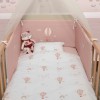 Oliver Baby Σετ Προίκας 3 τεμ Ουράνιο Τόξο σε χρώμα σάπιο μήλο  (OB-422)