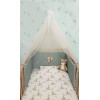 Oliver Baby Σετ Προίκας 3 τεμ Αλεπού Μέντα (OB-423)