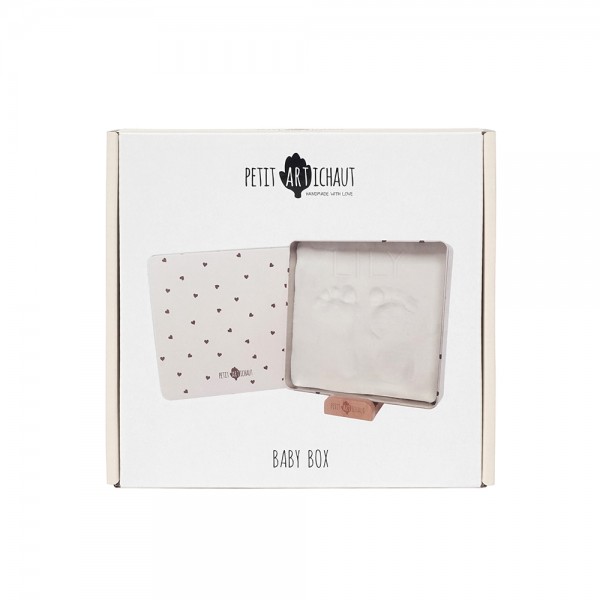 Petit Artichaut  Μεταλλικό κουτί για Αποτυπώματα Baby Box Square – Pretty Hearts ( PA1401) Petit Artichaut  Μεταλλικό κουτί για Αποτυπώματα Baby Box Square – Pretty Hearts ( PA1401)