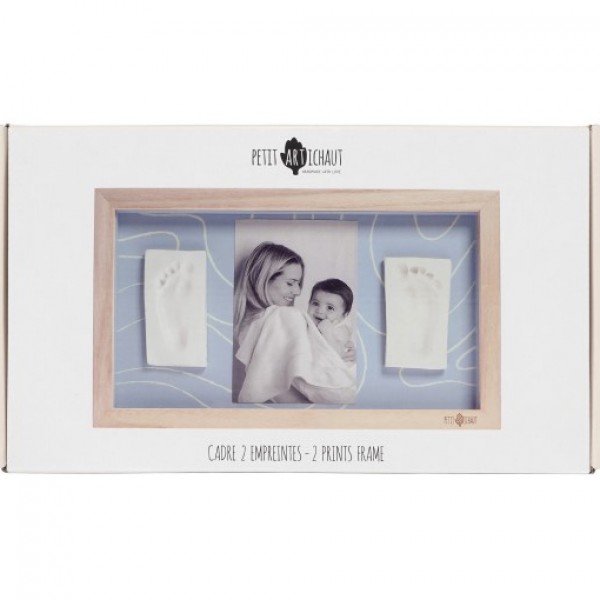 Petit Artichaut Κορνίζα με αποτυπώματα 2 Prints Frame – Blue Abstract (PA1704) Petit Artichaut Κορνίζα με αποτυπώματα 2 Prints Frame – Blue Abstract (PA1704)