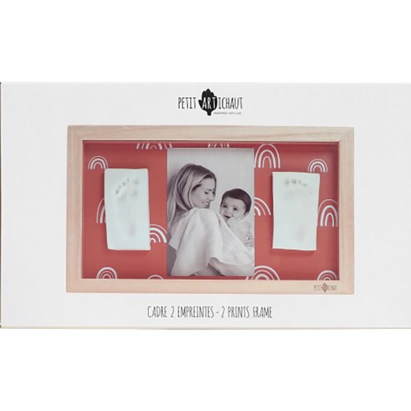 Petit Artichaut Κορνίζα με αποτυπώματα 2 Prints Frame – Rainbow Terracotta (PA1705)  Petit Artichaut Κορνίζα με αποτυπώματα 2 Prints Frame – Rainbow Terracotta (PA1705)