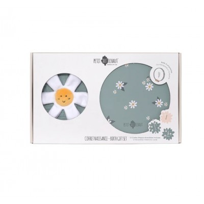 Petit Artichaut  Birth gift set – Daisy Blue (PA2508)