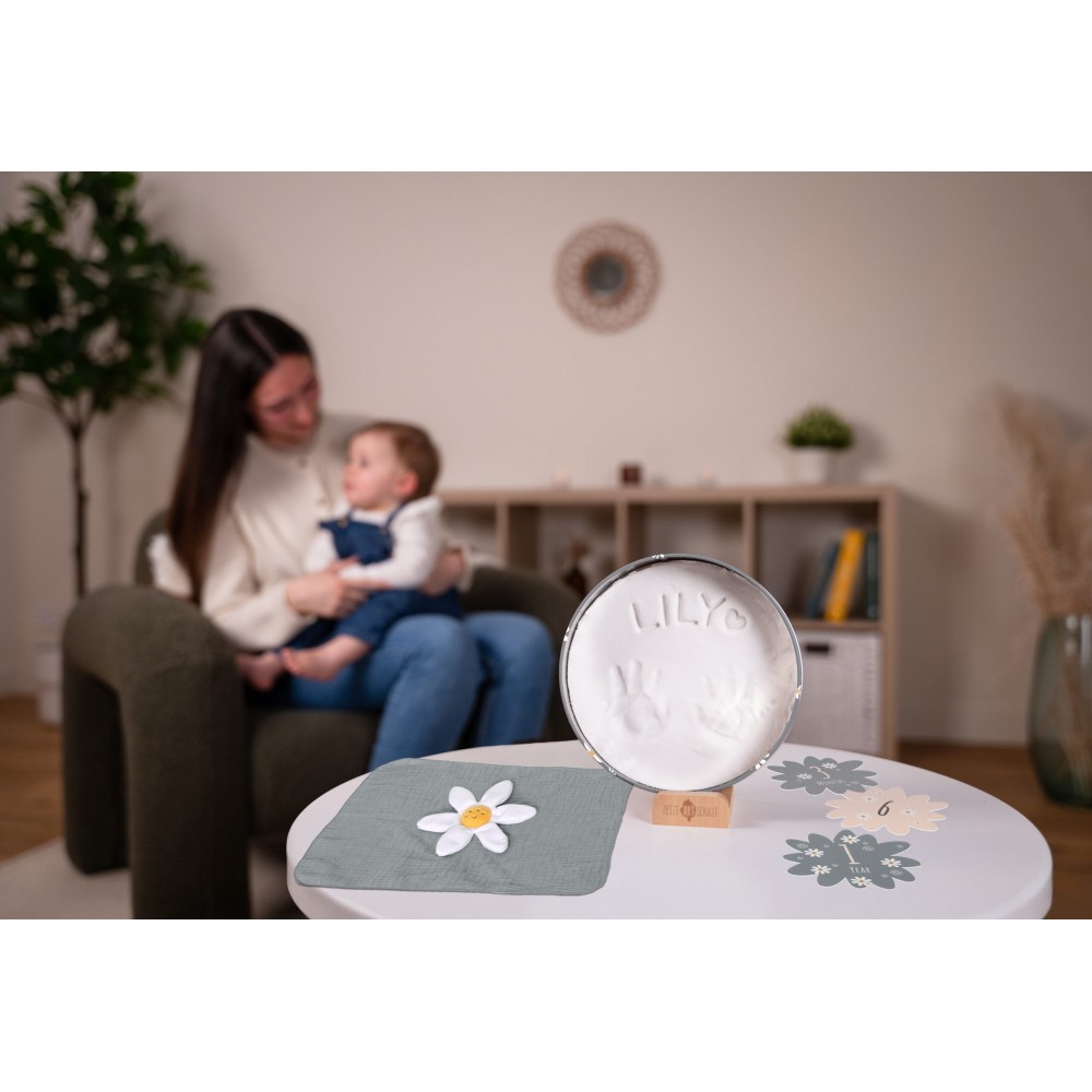 Petit Artichaut  Birth gift set – Daisy Blue (PA2508)