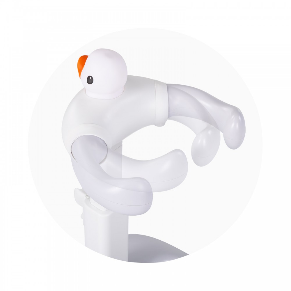 Chipolino Βάση στήριξης ντους "Duck" λευκό-γκρι (PSKDU0251WG) Chipolino Βάση στήριξης ντους "Duck" λευκό-γκρι (PSKDU0251WG)