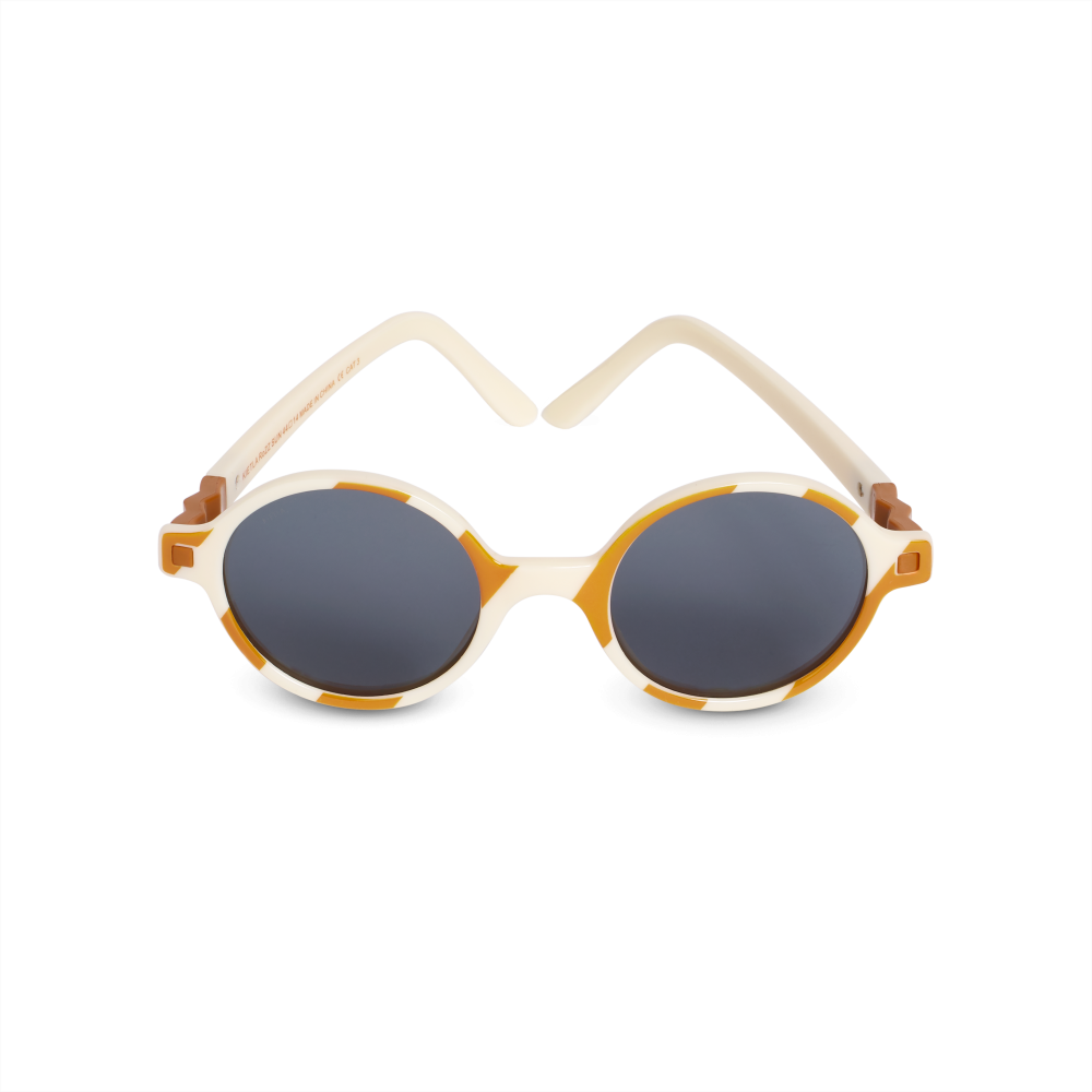 KiETLA: Rozz Sunglasses 4-6 years old - Round Sand Stripe (R4SUNSANDSTRIPE) KiETLA: Rozz Sunglasses 4-6 years old - Round Sand Stripe (R4SUNSANDSTRIPE)
