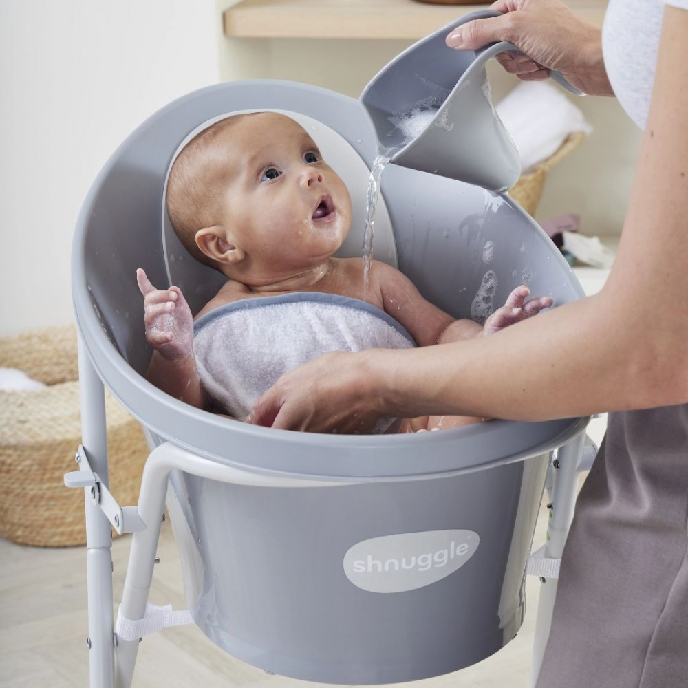 Shnuggle Το πολυβραβευμένο Μπανάκι Grey με τάπα (SBP-PBL-EUR) Shnuggle Το πολυβραβευμένο Μπανάκι Grey με τάπα (SBP-PBL-EUR)