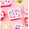 A little lovely company Σετ 4 δοχεία φαγητού Lunch & Snack Box Cherries (SBSECH82)