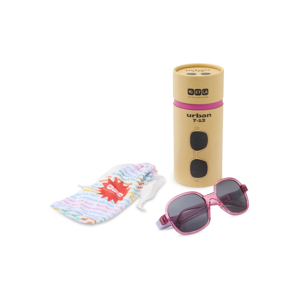 KiETLA: Γυαλιά Ηλίου Urban 4-7 ετών - Fuschia/Lavender (URB4SUNFUSCHIALAV)