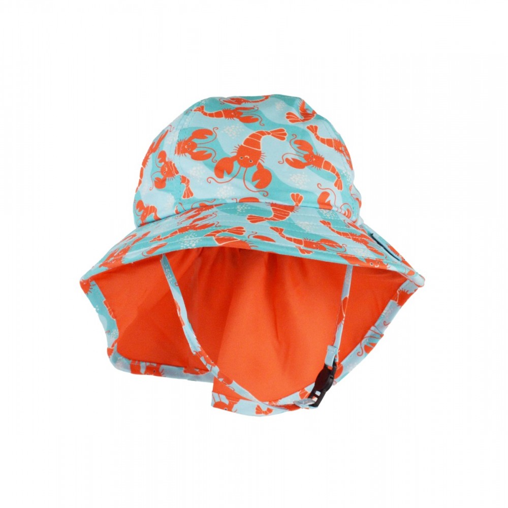 Zoocchini Cape Sunhat UPF50 Lobster 6-24 μηνών (ZOO15067)