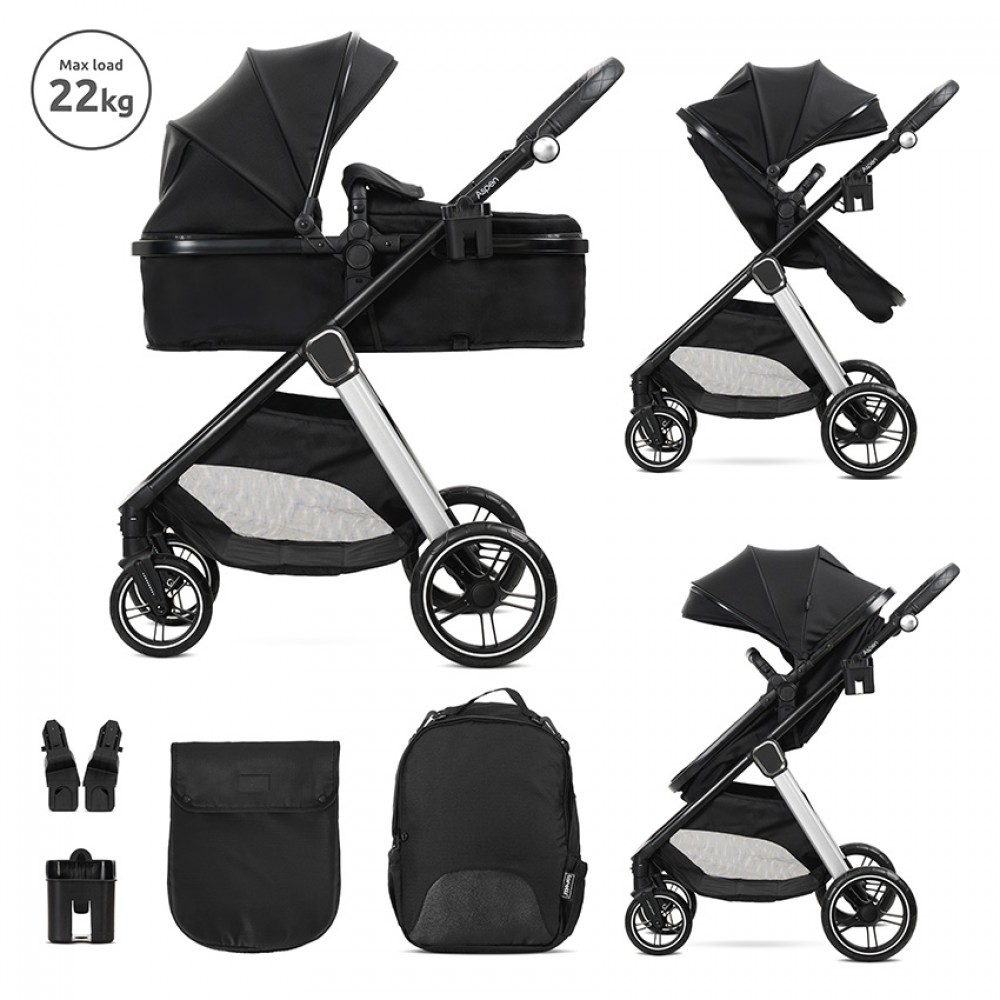 Lorelli Σύστημα Μετακίνησης 2 σε 1 Aspen Black (10022062501) Lorelli Σύστημα Μετακίνησης 2 σε 1 Aspen Black (10022062501)
