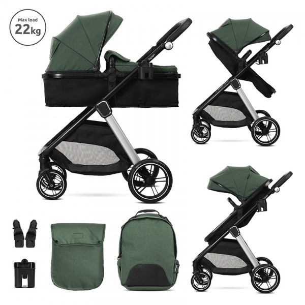 Lorelli Σύστημα Μετακίνησης  2 σε 1 Aspen Green (10022062512) Lorelli Σύστημα Μετακίνησης  2 σε 1 Aspen Green (10022062512)