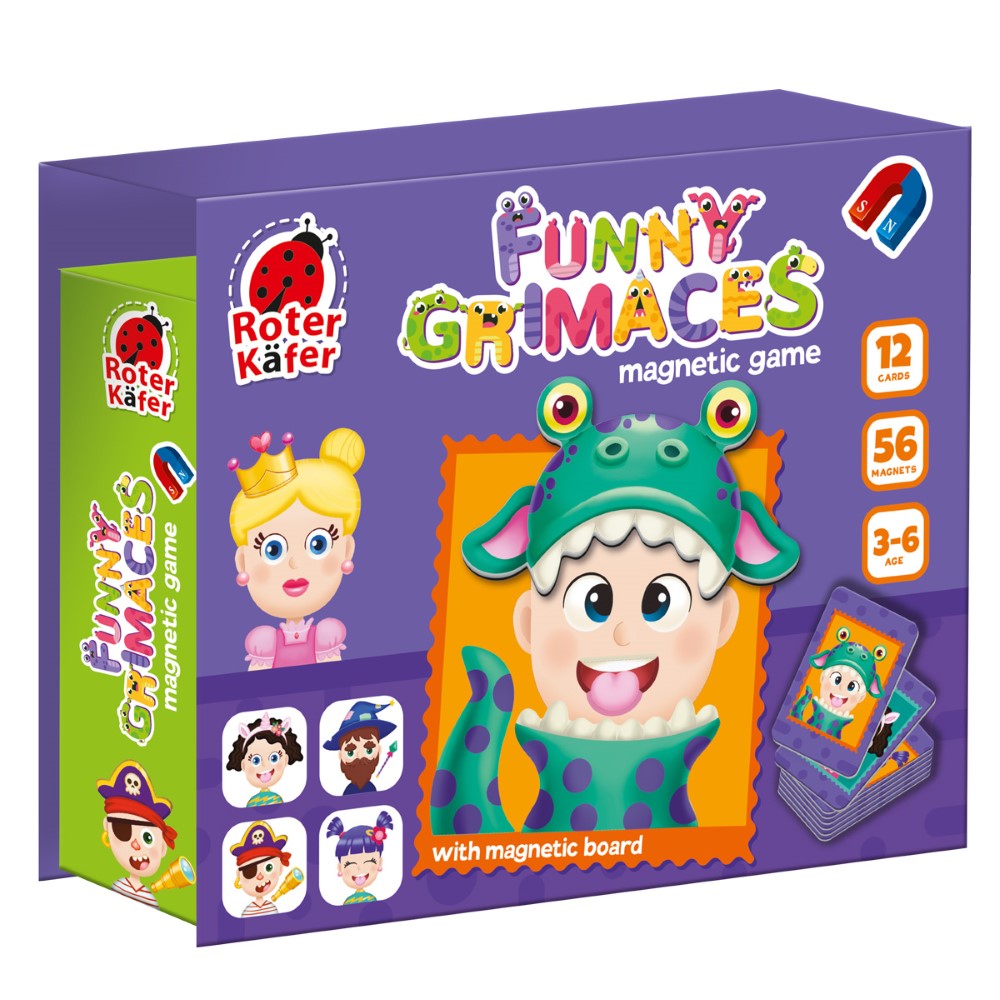 Roter Kafer Μαγνητικό Παιχνίδι – Αστείες Γκριμάτσες (RK2030-07)