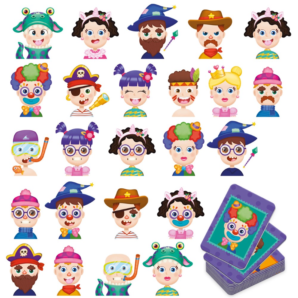 Roter Kafer Μαγνητικό Παιχνίδι – Αστείες Γκριμάτσες (RK2030-07)