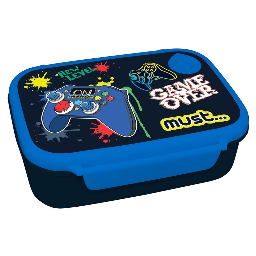 Must Φαγητοδοχείο Παιδικό 800ml Για Αγόρι Game Over (000585668-1) Must Φαγητοδοχείο Παιδικό 800ml Για Αγόρι Game Over (000585668-1)