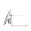 Kikkaboo Προστατευτική Μπάρα Κρεβατιού I am safe Grey 120cm (31003050015) Kikkaboo Προστατευτική Μπάρα Κρεβατιού I am safe Grey 120cm (31003050015)
