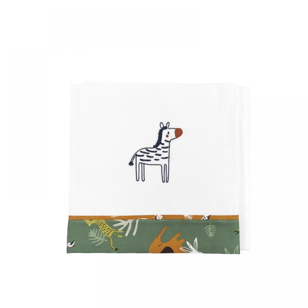 Babystar Σετ Σεντόνια λίκνου 2 τμχ Κένυα (5531)