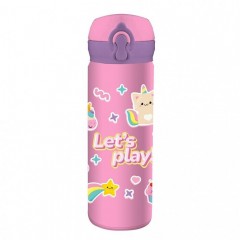 Must Θερμός παιδικό 500ml Ανοξείδωτο με καλαμάκι Lets Play (000587463)